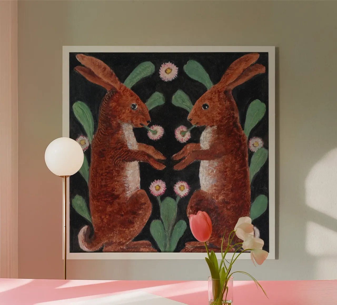 Two Hares plexiglass da vintageshop