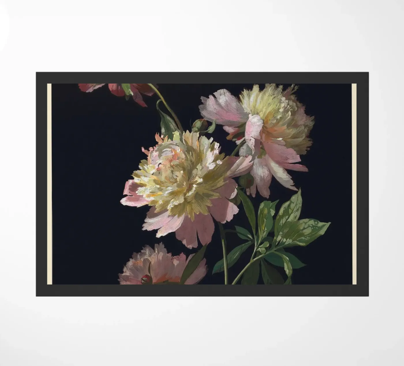 Flower Study, Peonies zerbino da vintageshop