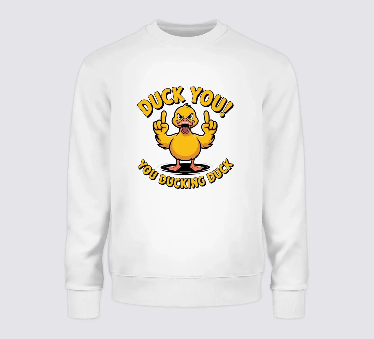 Duck You! You ducking duck felpa da edsonramosart