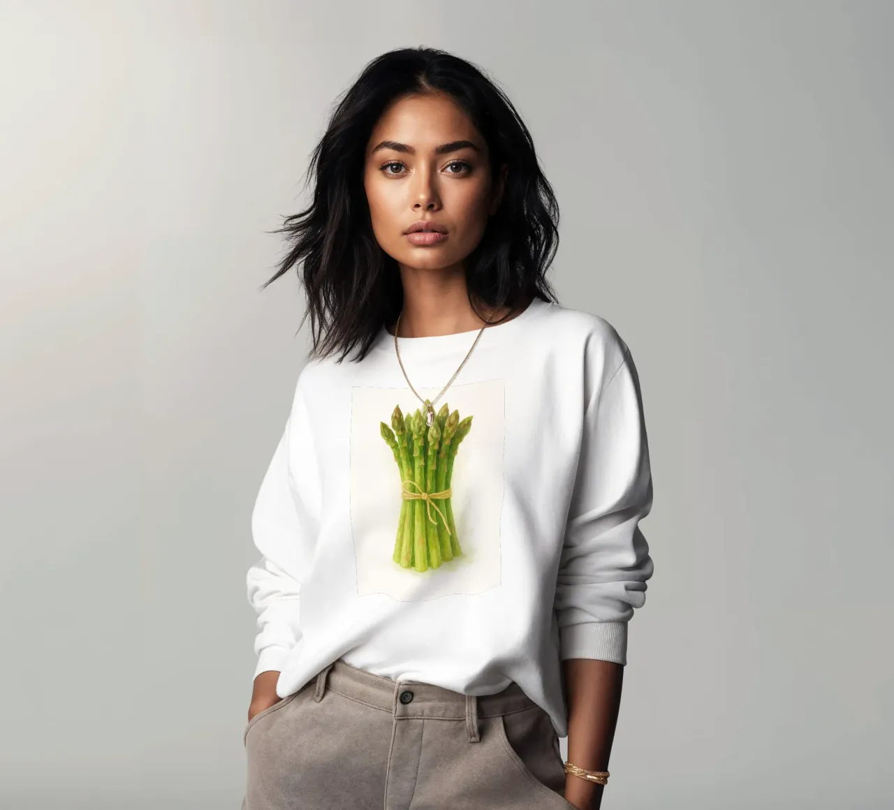 Asparagus Bundle felpa da Attaboy Dsgn