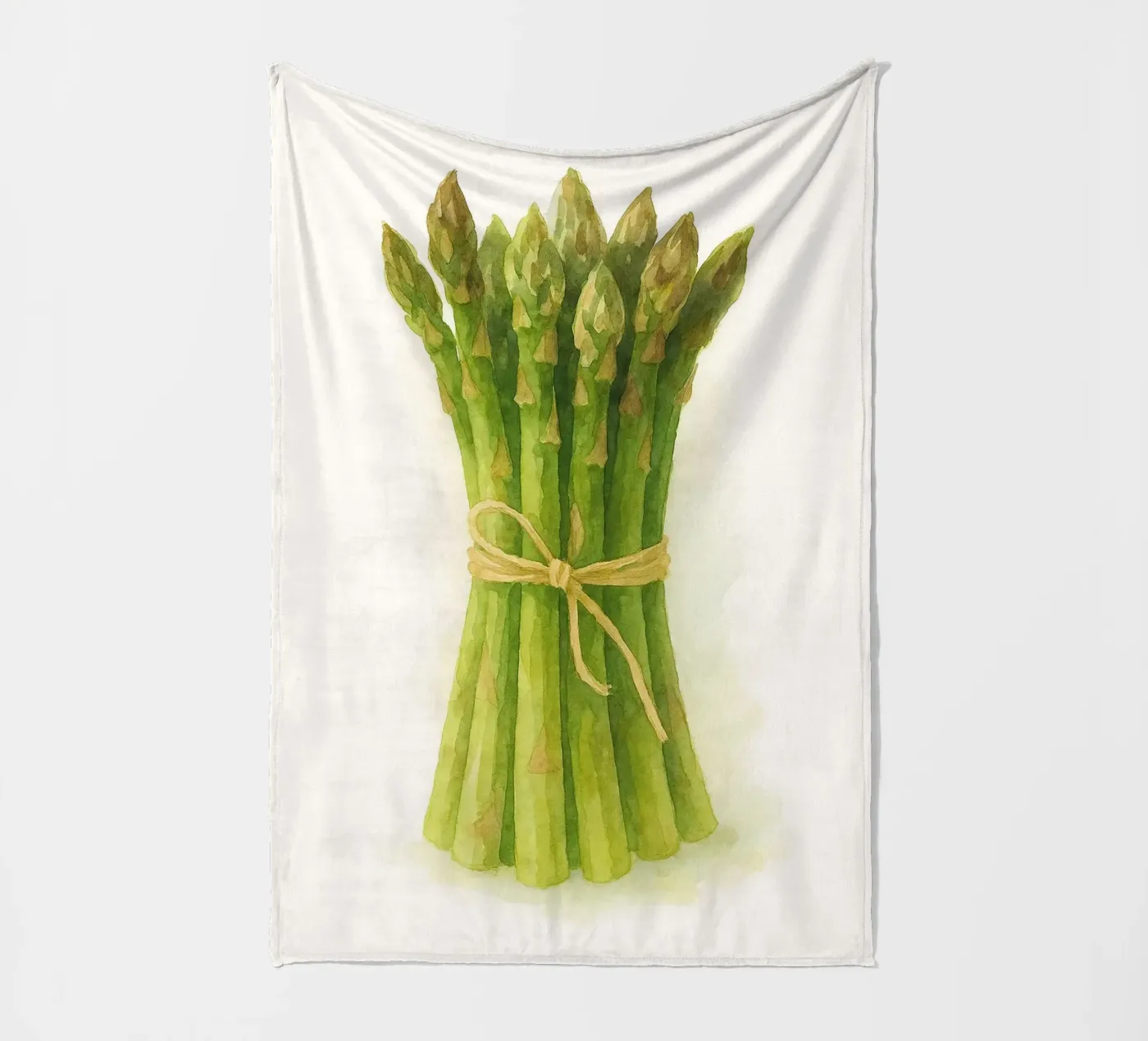 Asparagus Bundle Fleecedecke von Attaboy Dsgn