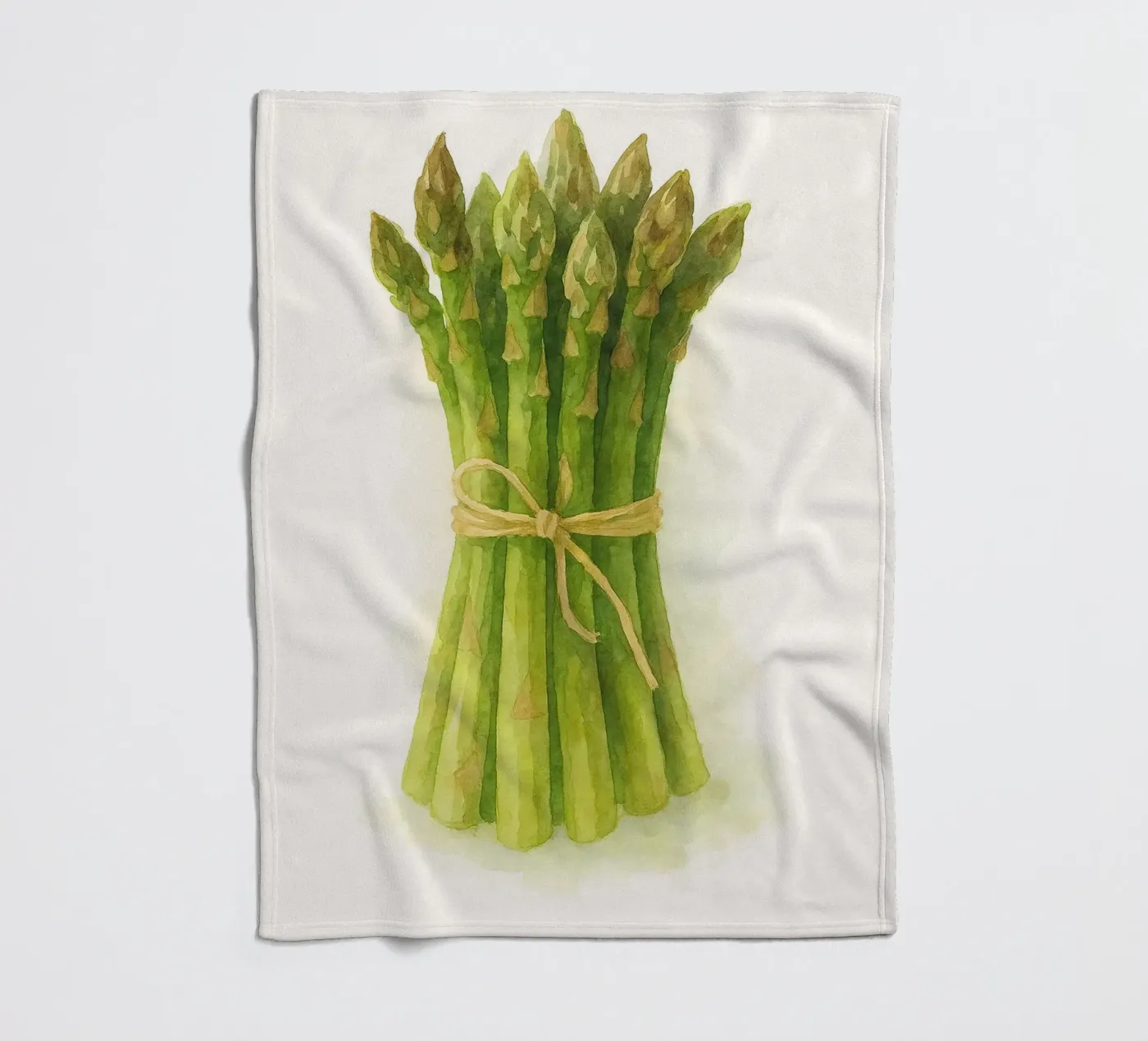 Asparagus Bundle Fleecedecke von Attaboy Dsgn