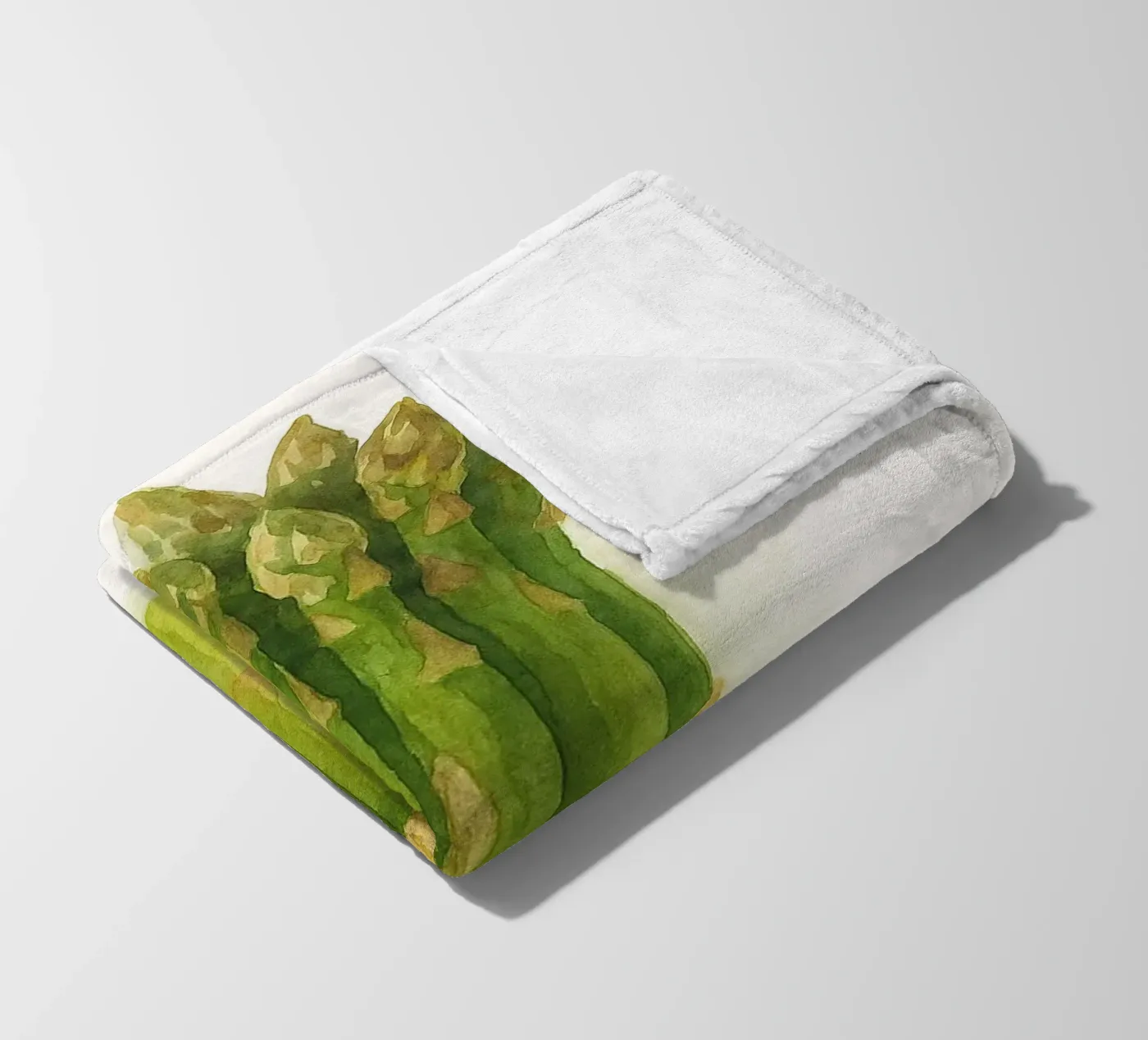 Asparagus Bundle Fleecedecke von Attaboy Dsgn