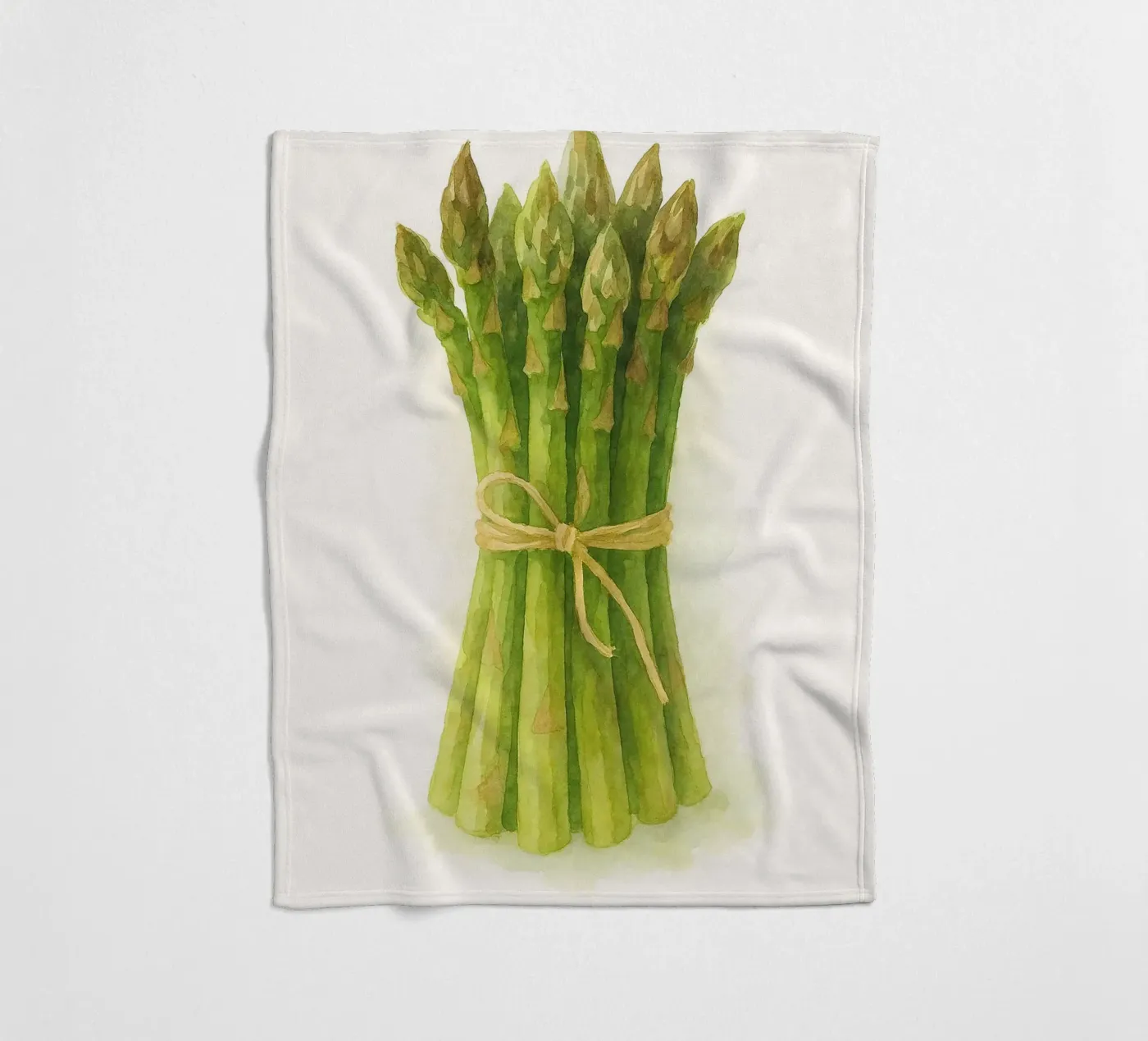 Asparagus Bundle Fleecedecke von Attaboy Dsgn