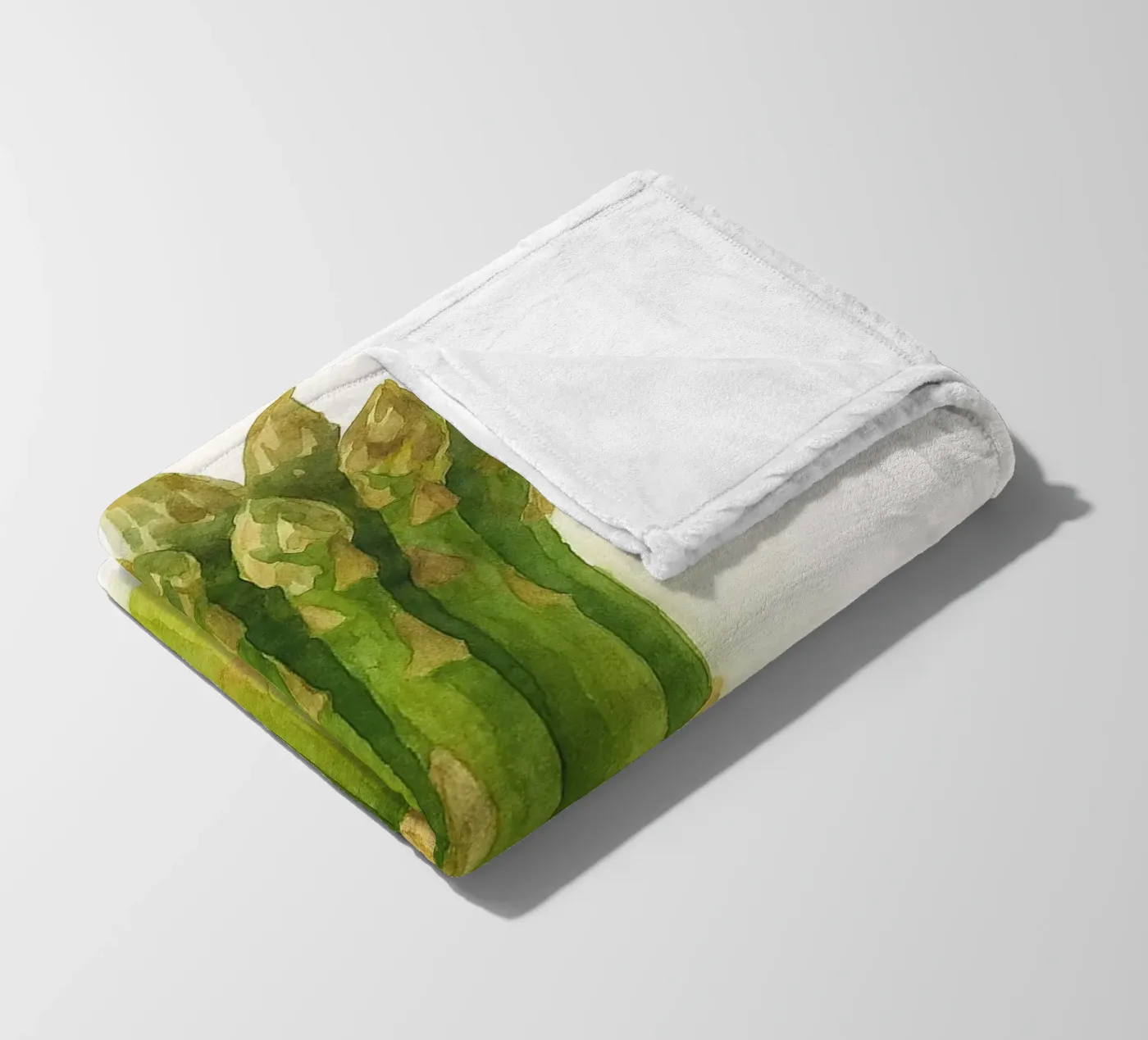 Asparagus Bundle Fleecedecke von Attaboy Dsgn