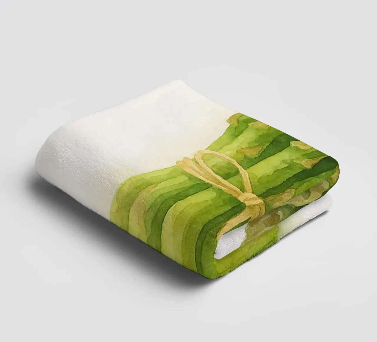 Asparagus Bundle asciugamano da bagno da Attaboy Dsgn