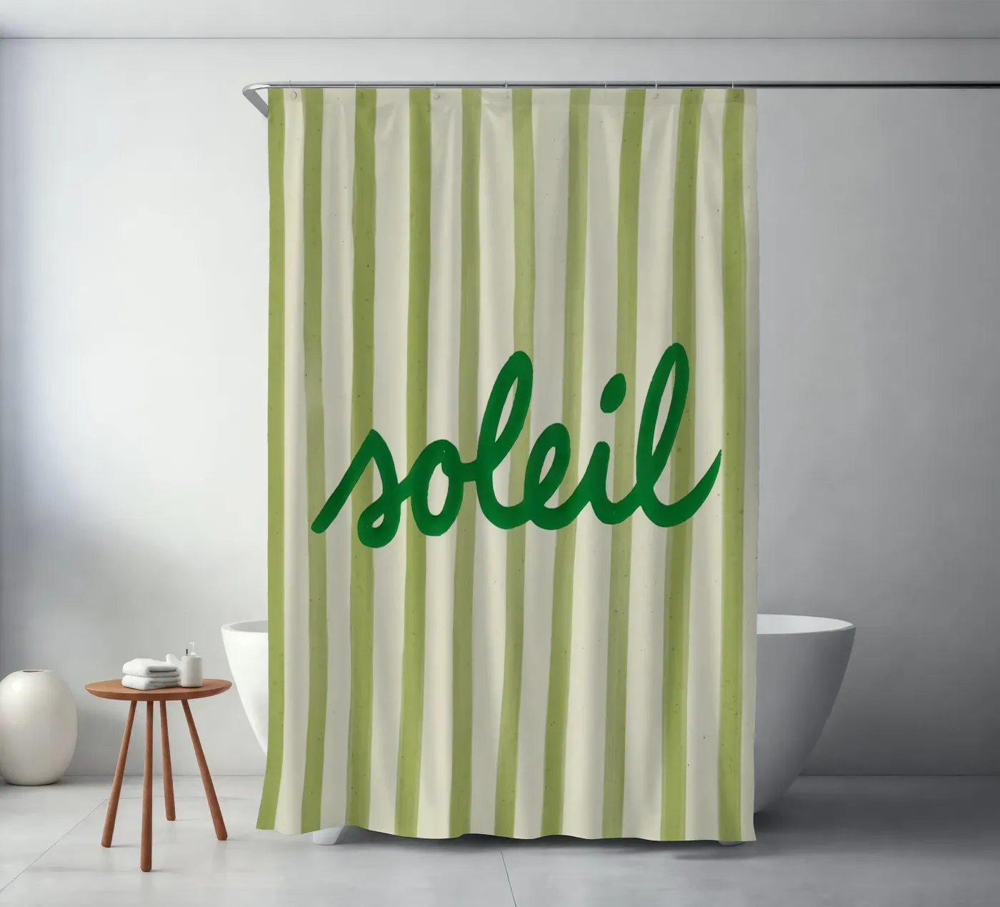 Sun Soleil Duschvorhang von Attaboy Dsgn
