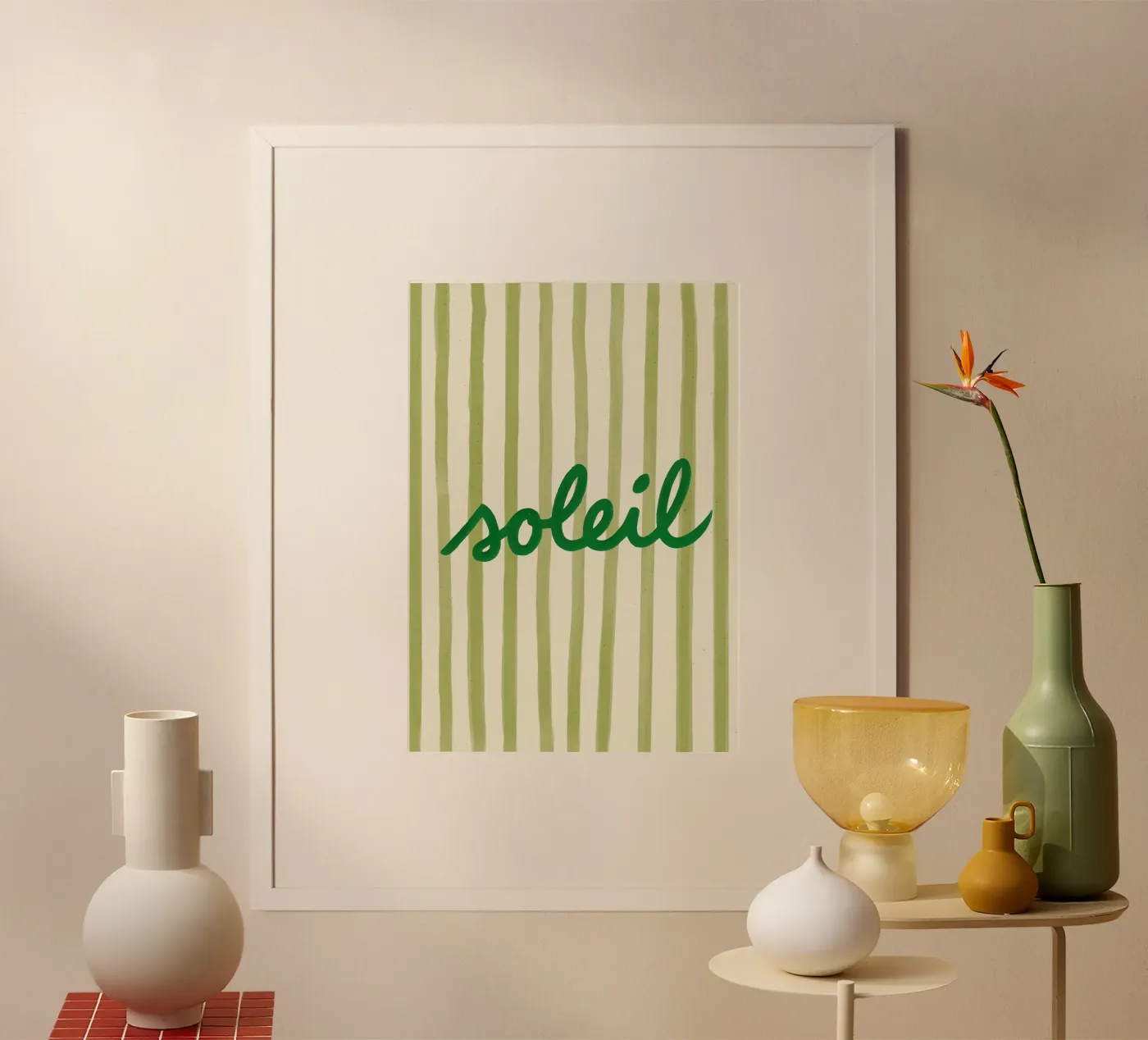 Sun Soleil poster van Attaboy Dsgn