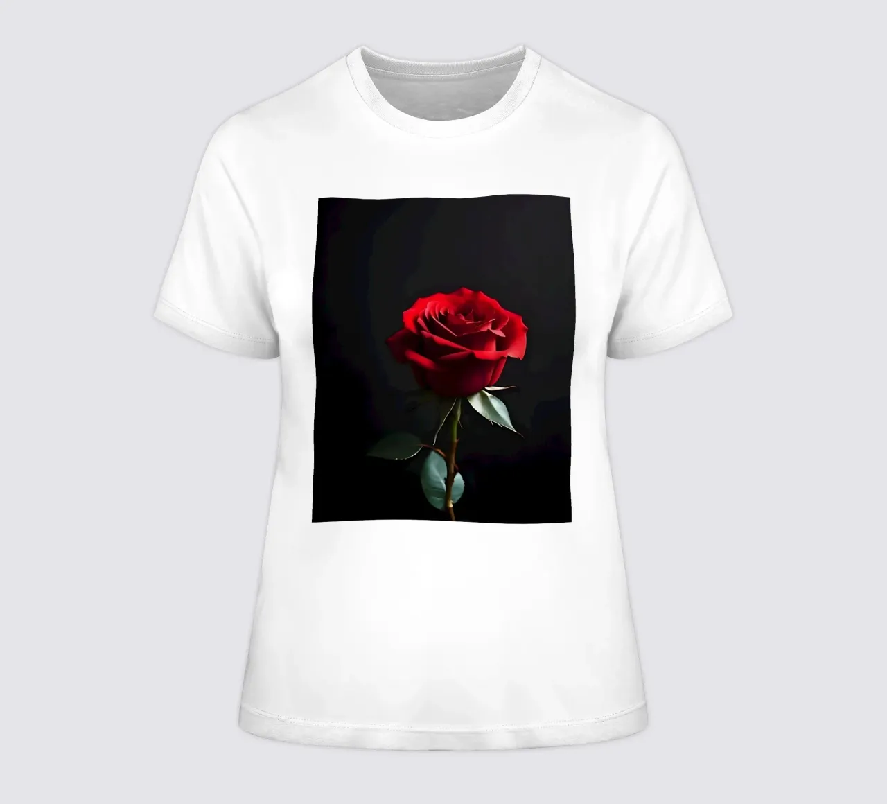 Rote Rose Frauen T-Shirt von luxi&lace