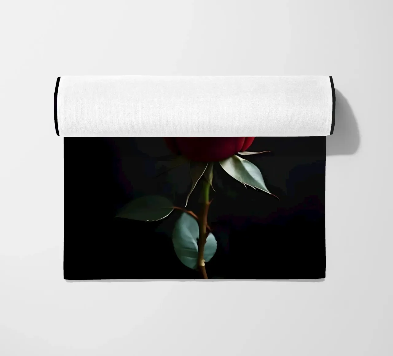 Rosa rossa telo mare da luxi&lace