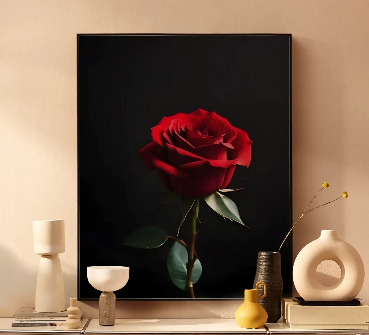 Rosa rossa plexiglass da luxi&lace