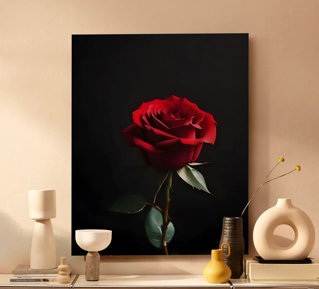 Rote Rose Forex-Platte von luxi&lace