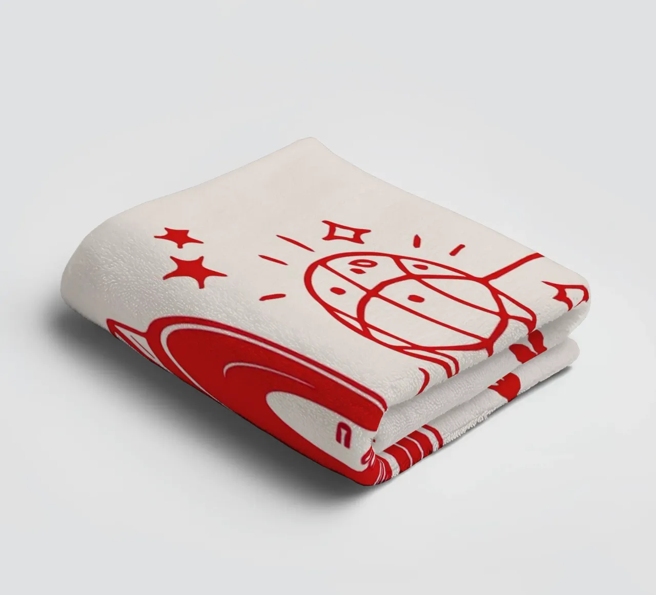 Drop the needle, feel the Magic towel by Taika Tori Art