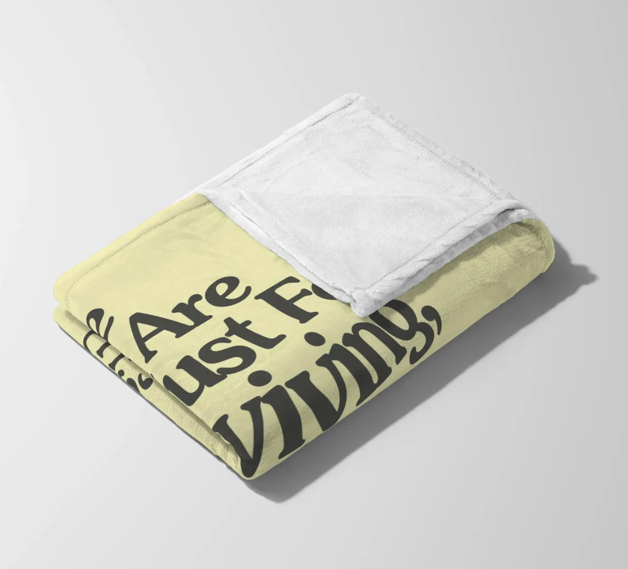 Alcuni giorni servono solo per sopravvivere, e questo è sufficiente. coperta in pile da THE MOTIVATED TYPE