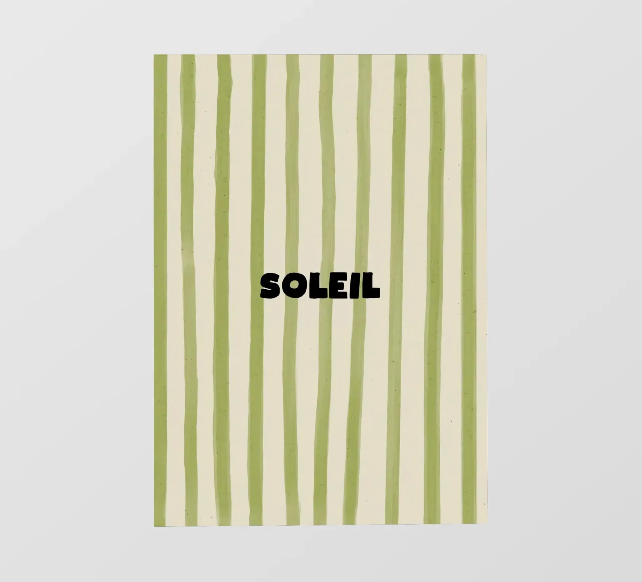 Soleil Typography pellicola backlit da Attaboy Dsgn