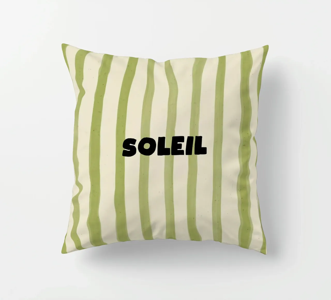 Soleil Typography cuscino da Attaboy Dsgn