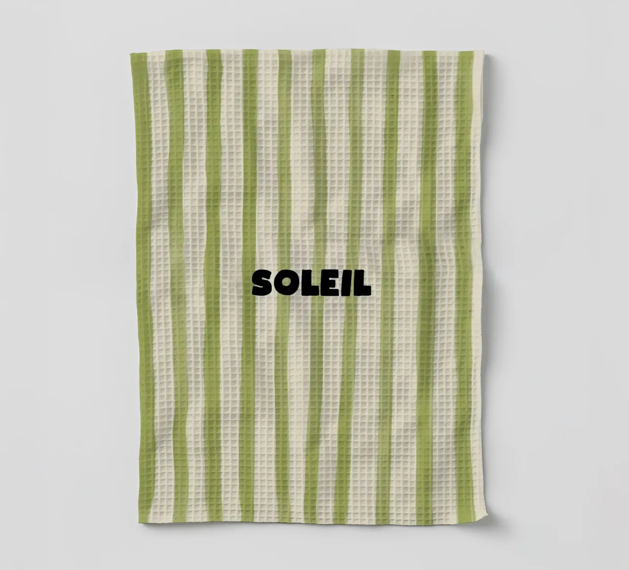 Soleil Typography canovaccio da cucina da Attaboy Dsgn