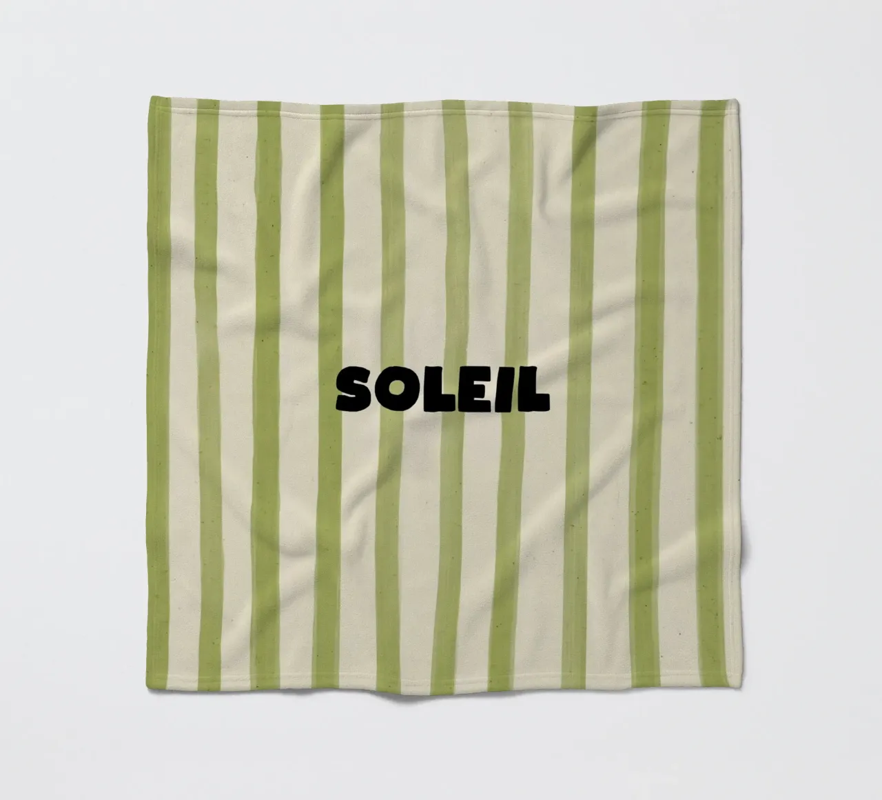 Soleil Typography coperta in pile da Attaboy Dsgn
