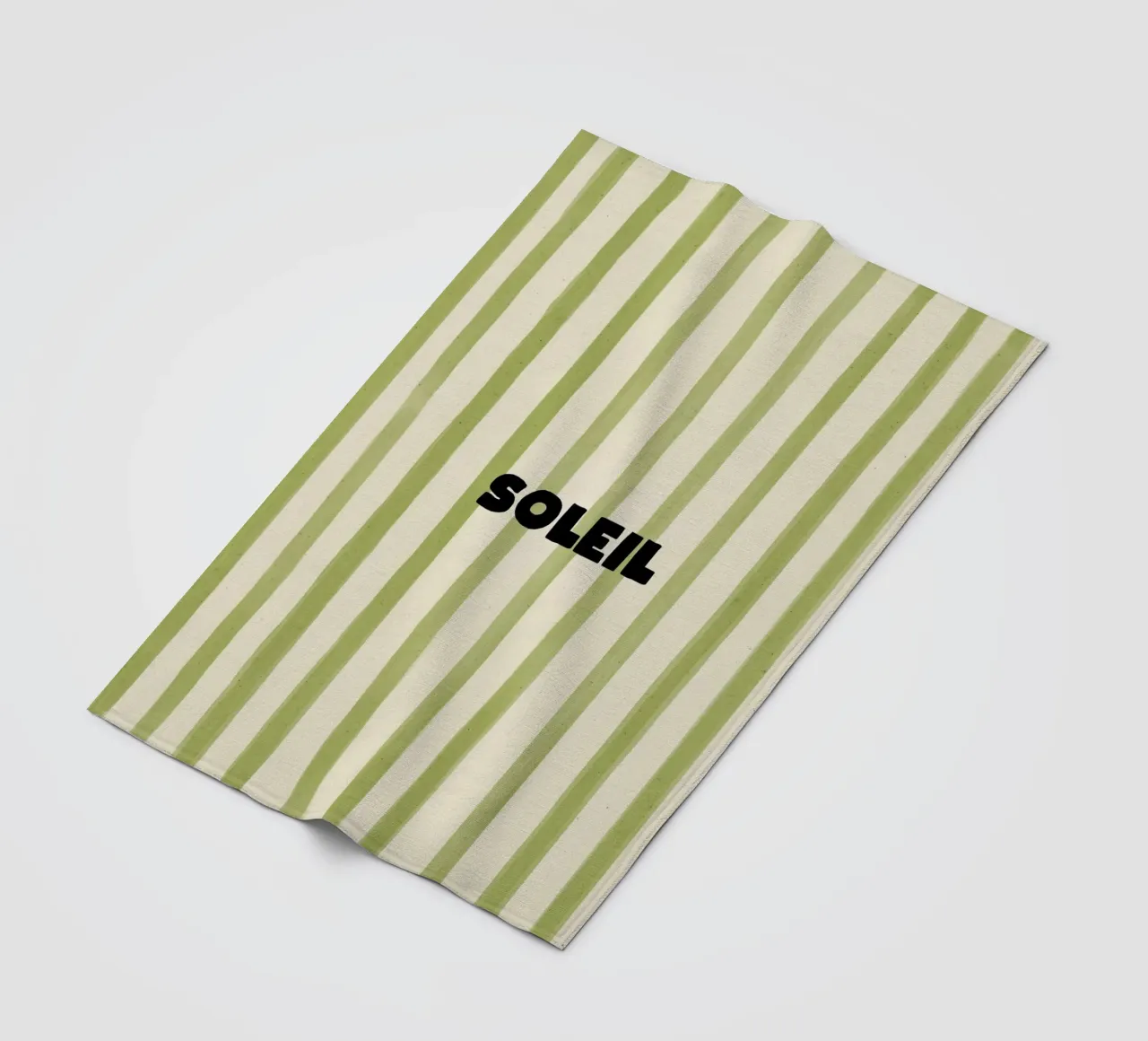 Soleil Typography coperta in pile da Attaboy Dsgn