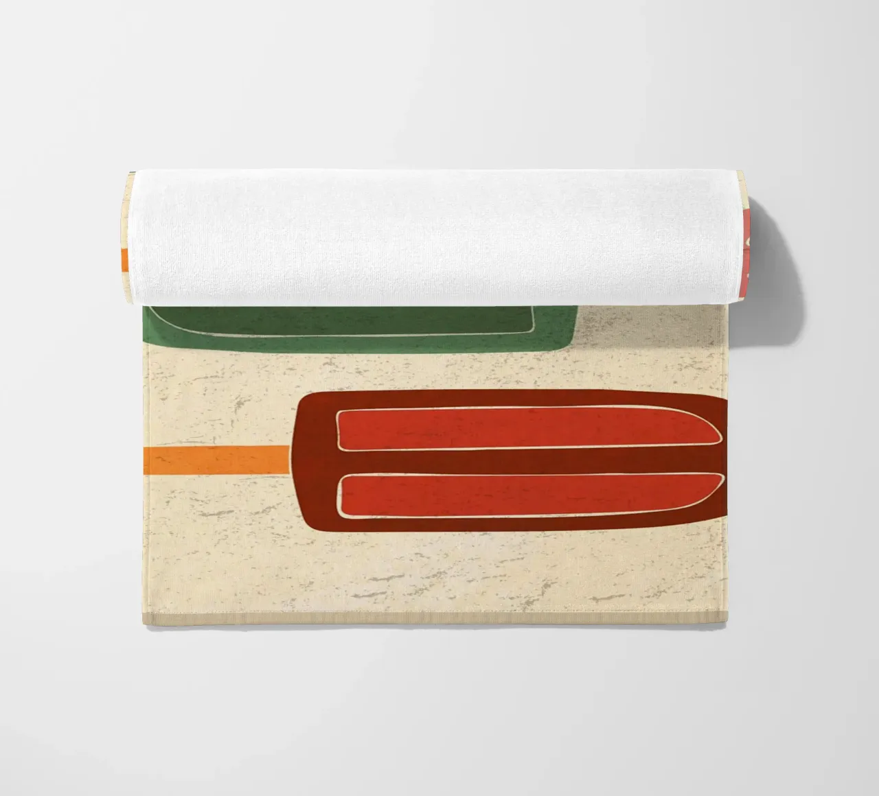Color Popsicle beach towel by E Cannon