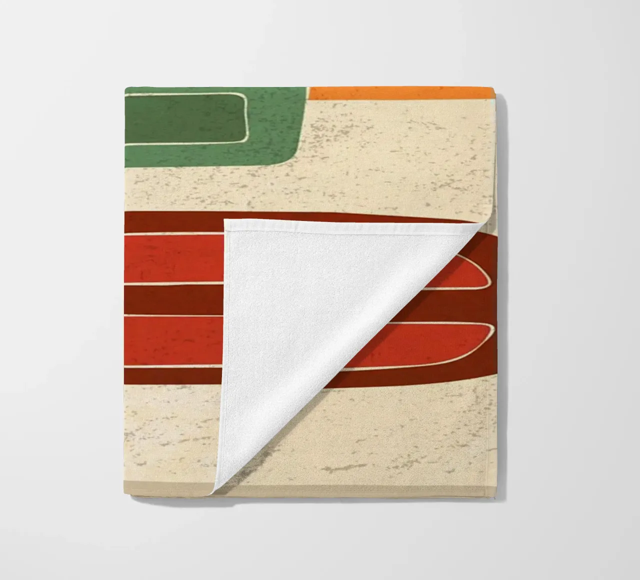 Color Popsicle beach towel by E Cannon