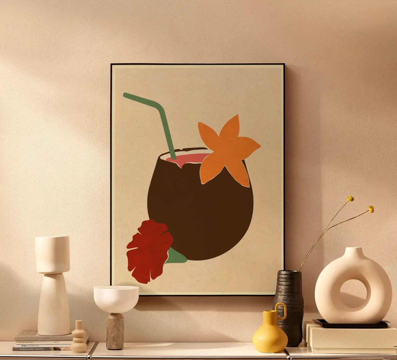 Coconut Drink alu-dibond by E Cannon
