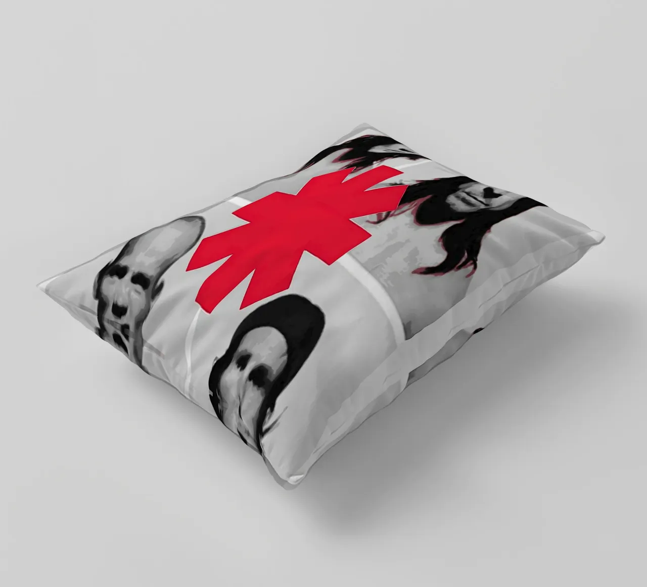 Il gruppo Red Hot Chili Peppers cuscino da vanhesling