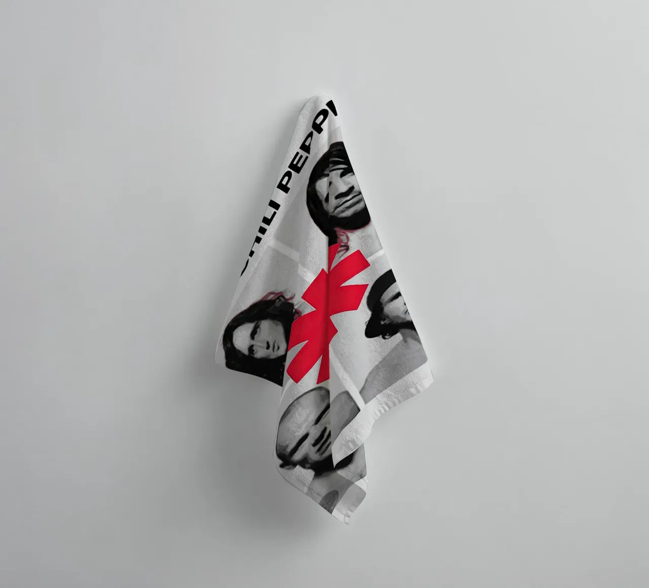 Le groupe Red Hot Chili Peppers serviette de bain de vanhesling