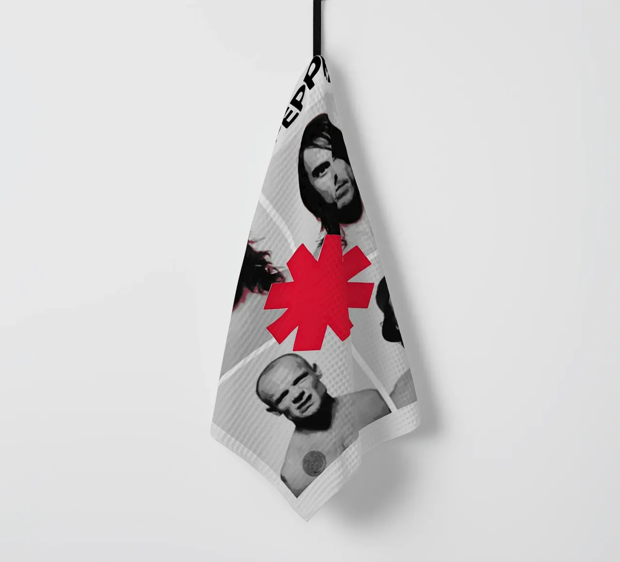 Le groupe Red Hot Chili Peppers torchon de vanhesling