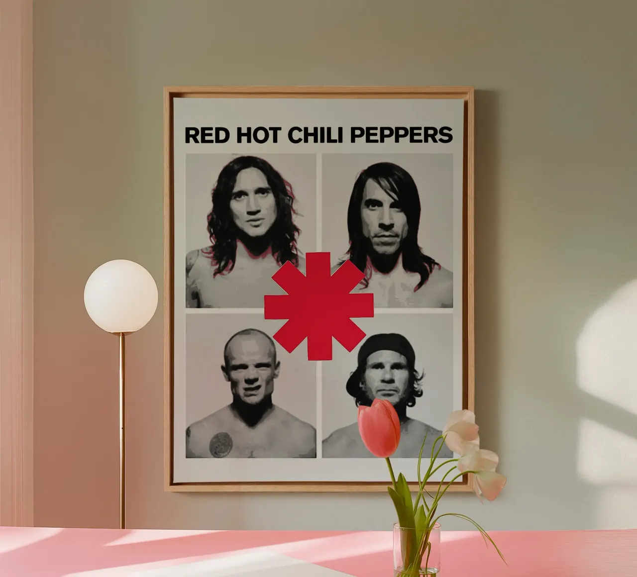 The Red Hot Chili Peppers band canvas by vanhesling