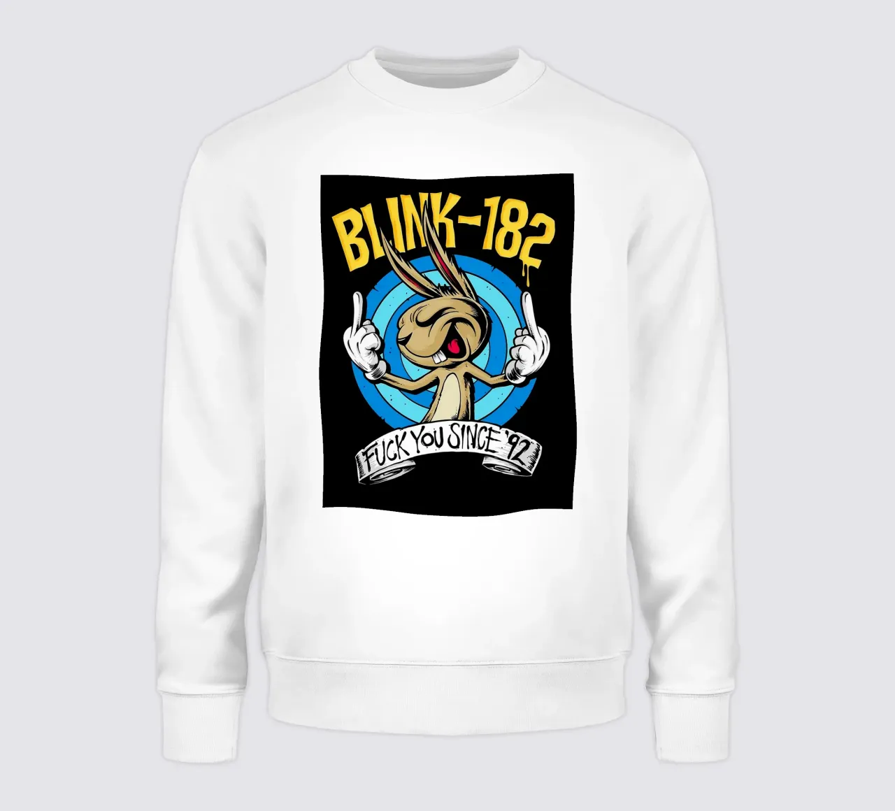 Le groupe Blink-182 sweat de vanhesling