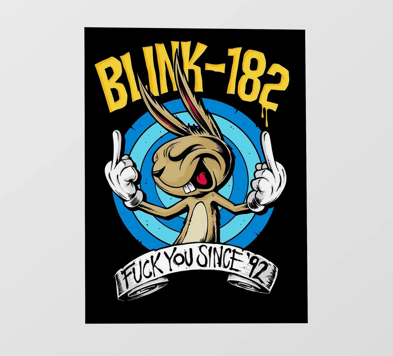 La band Blink-182 pellicola backlit da vanhesling
