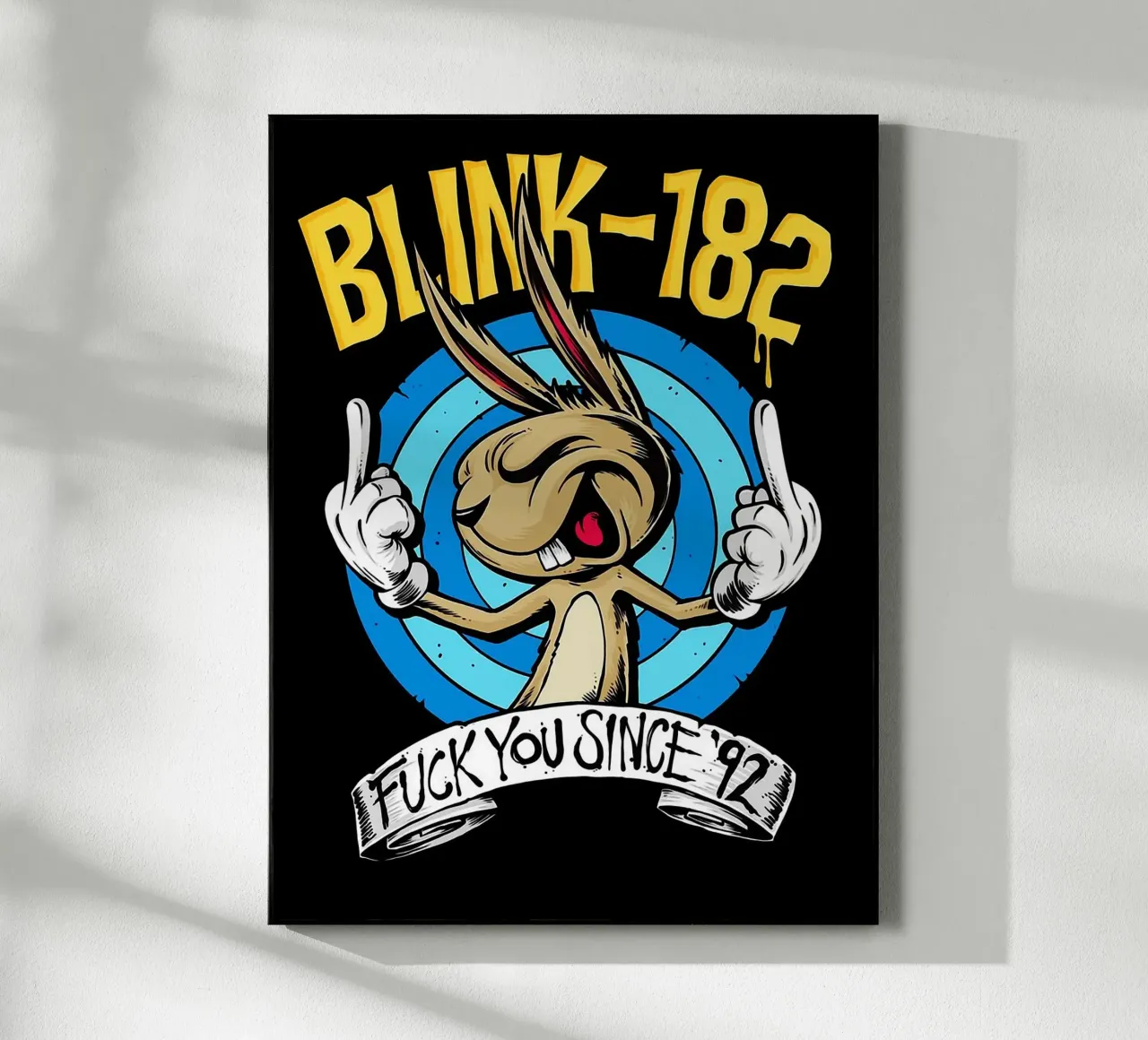 Le groupe Blink-182 plexiglas de vanhesling