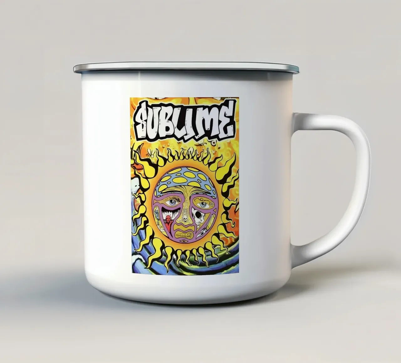 Una band sublime tazza in smalto da vanhesling