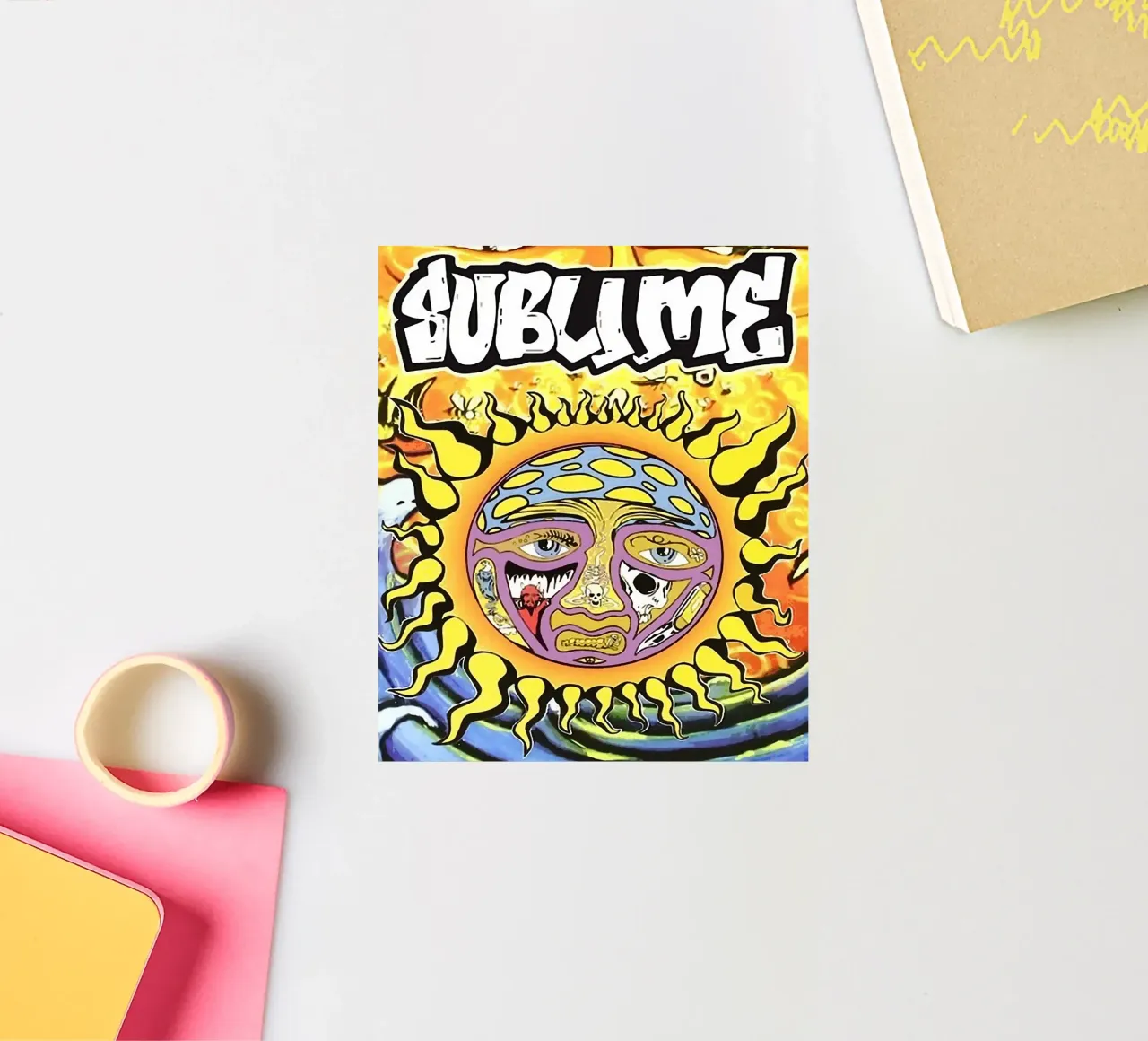 Un groupe sublime autocollant de vanhesling