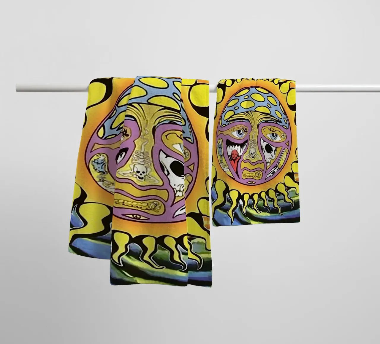 Un groupe sublime serviette de bain de vanhesling