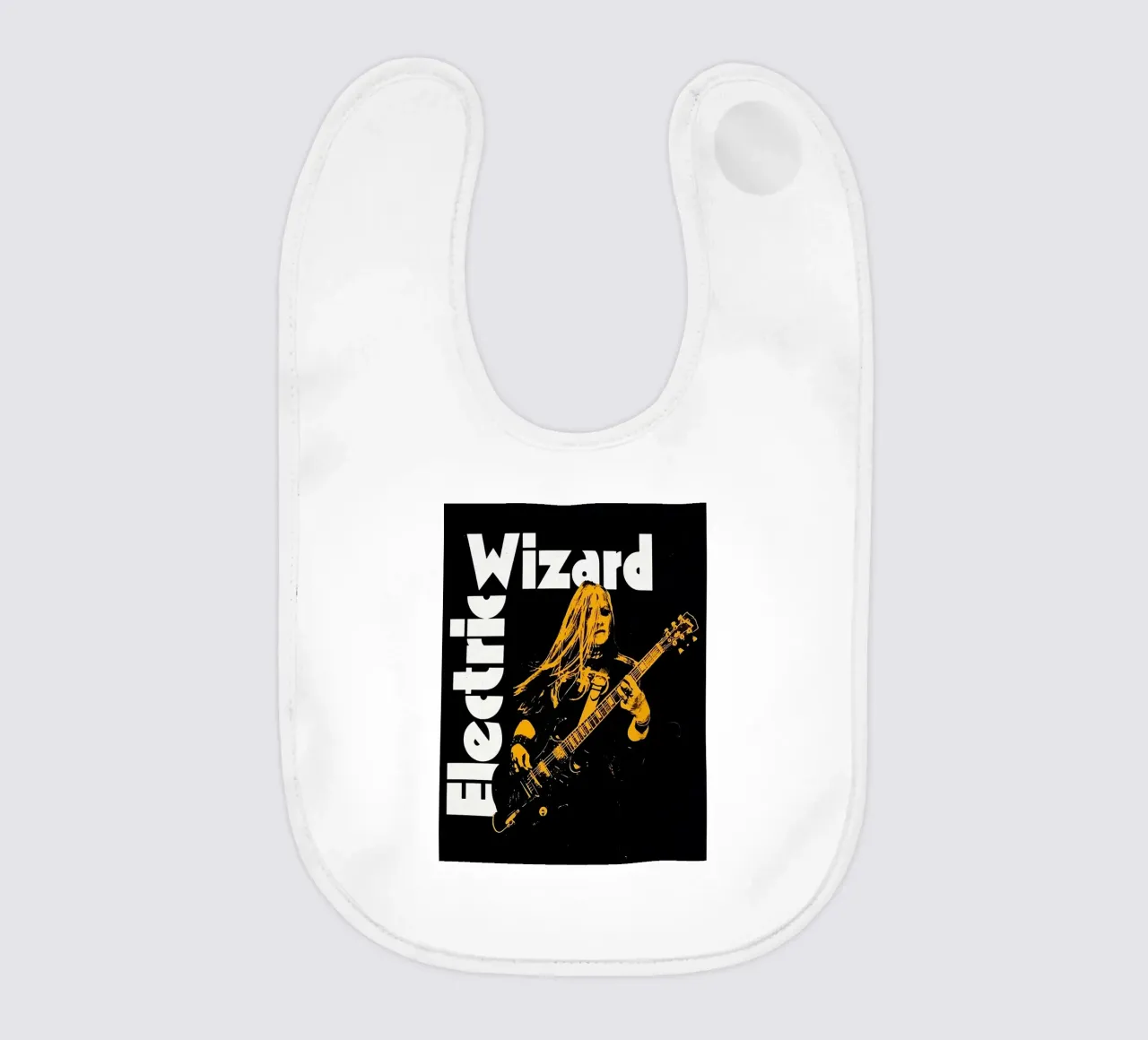 Electric Wizard band baby bib by vanhesling