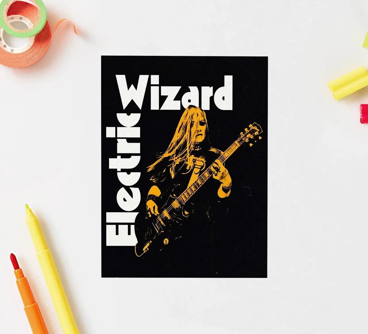 Groupe Electric Wizard autocollant de vanhesling