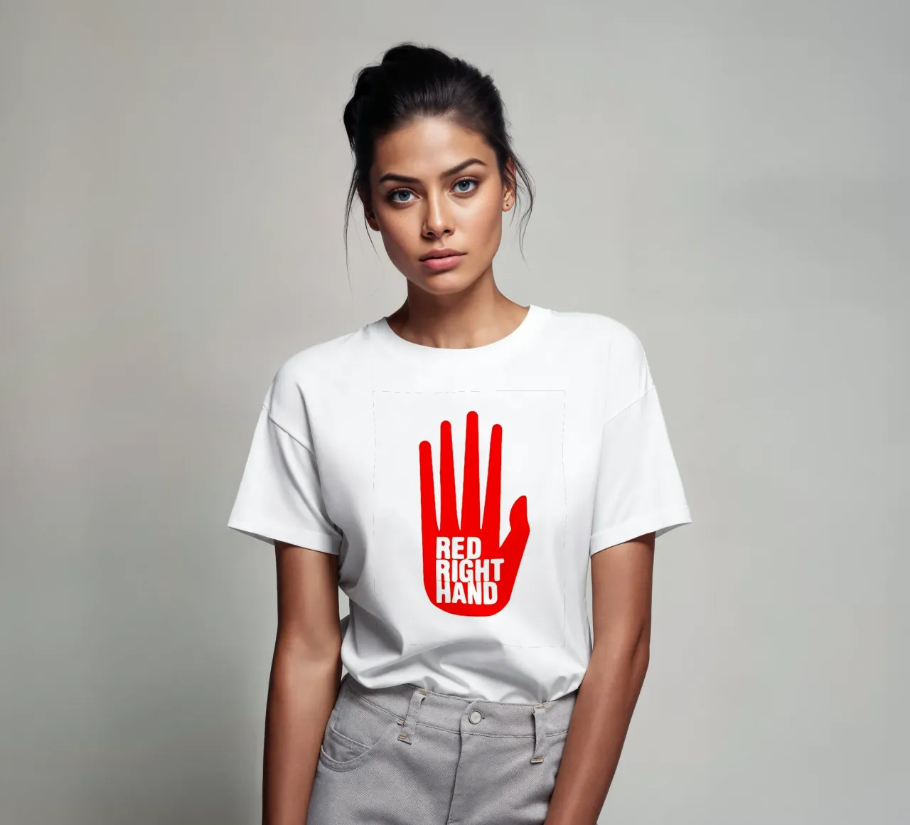 Rote rechte Hand nick cave Art T-Shirt von music soul