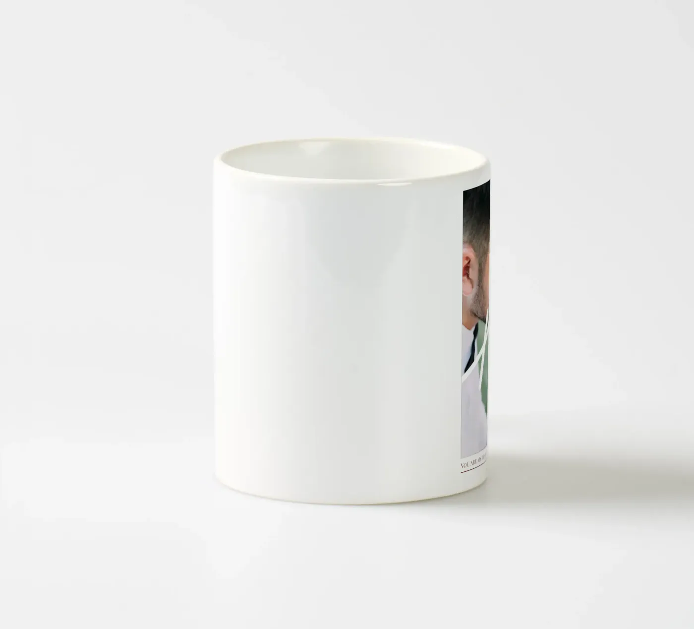 Forever ceramic mug by Kartenliebe