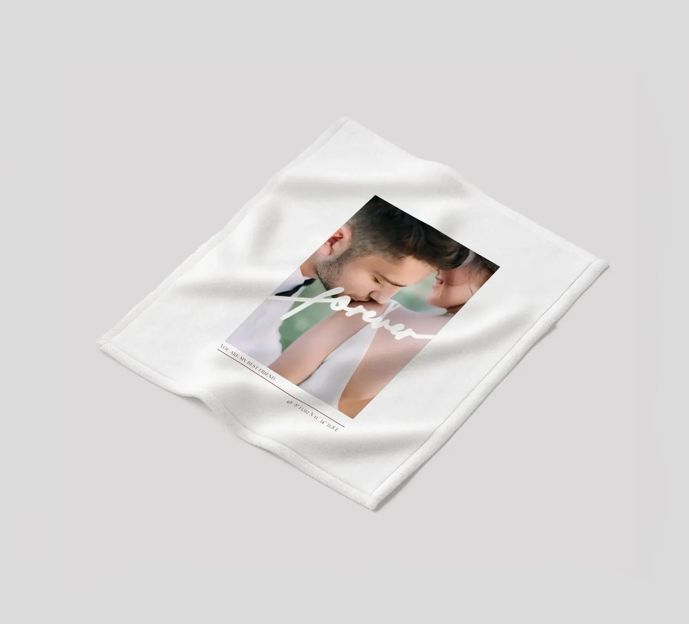 Forever Fleecedecke von Kartenliebe
