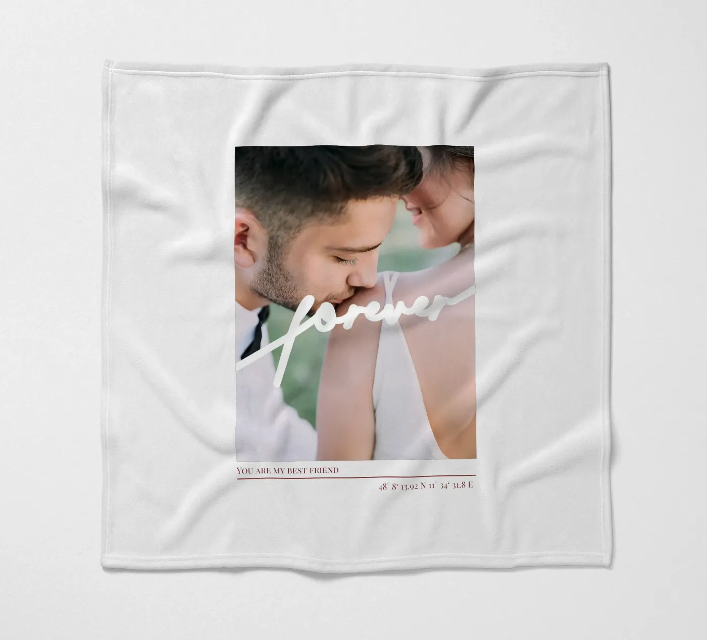 Forever Fleecedecke von Kartenliebe