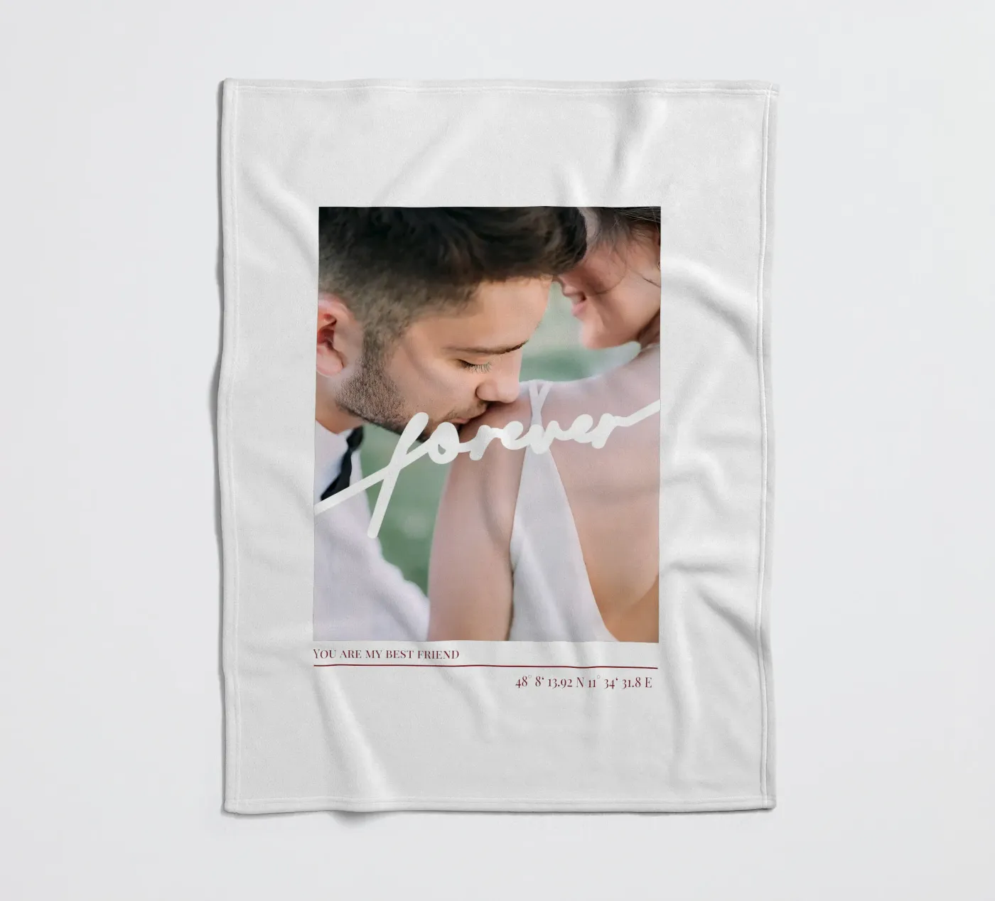 Forever Fleecedecke von Kartenliebe
