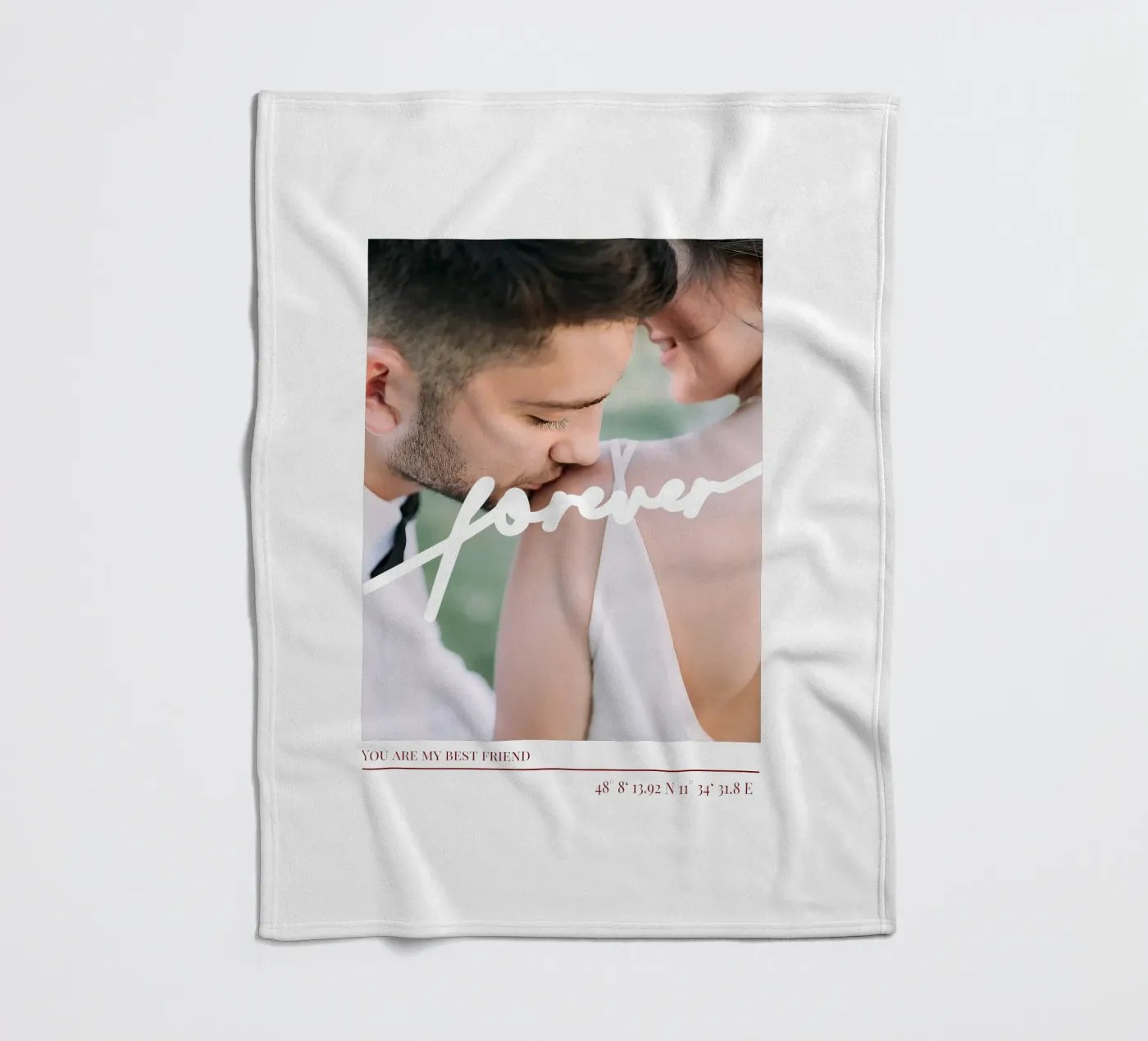 Forever fleece blanket by Kartenliebe