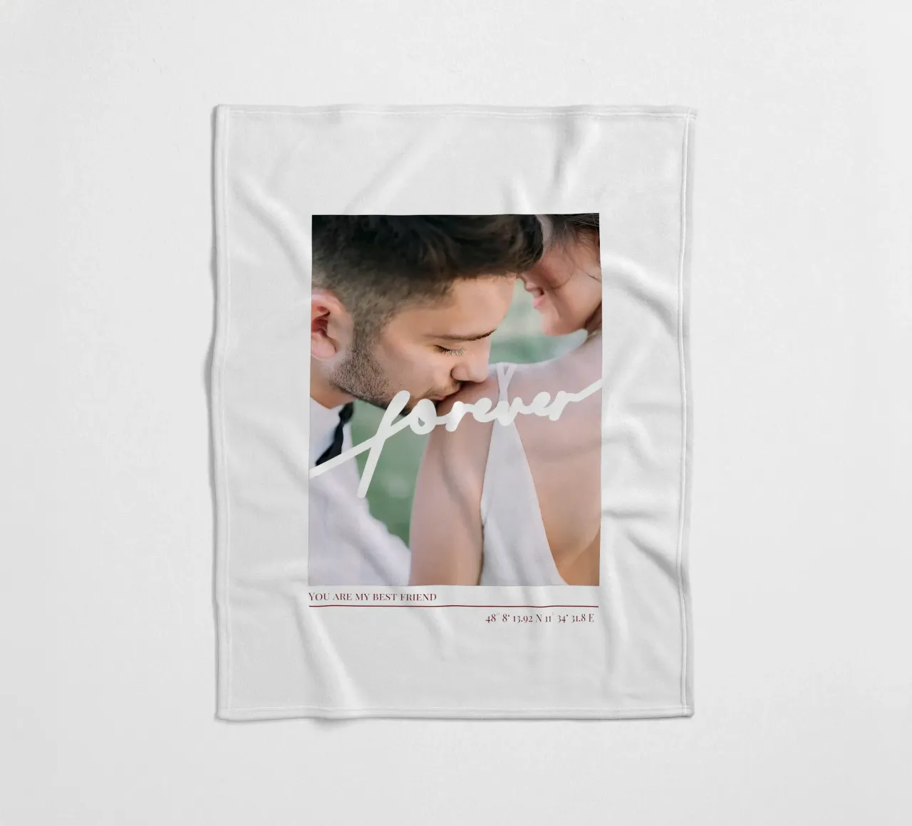 Forever Fleecedecke von Kartenliebe