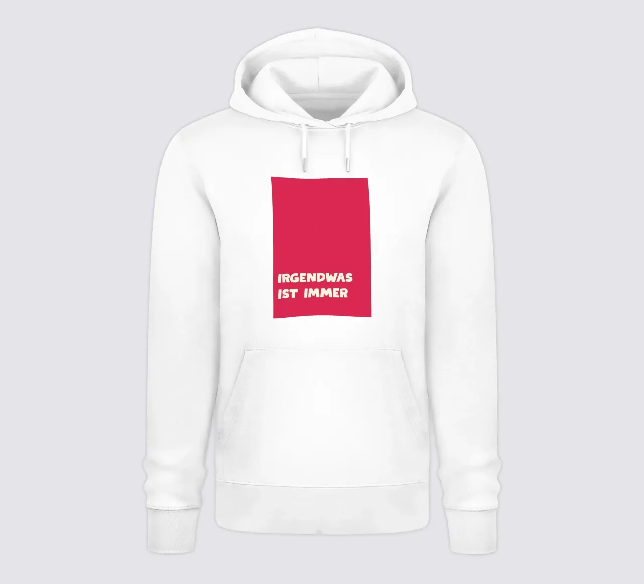 Irgendawas ist Immer felpa con cappuccio da Attaboy Dsgn