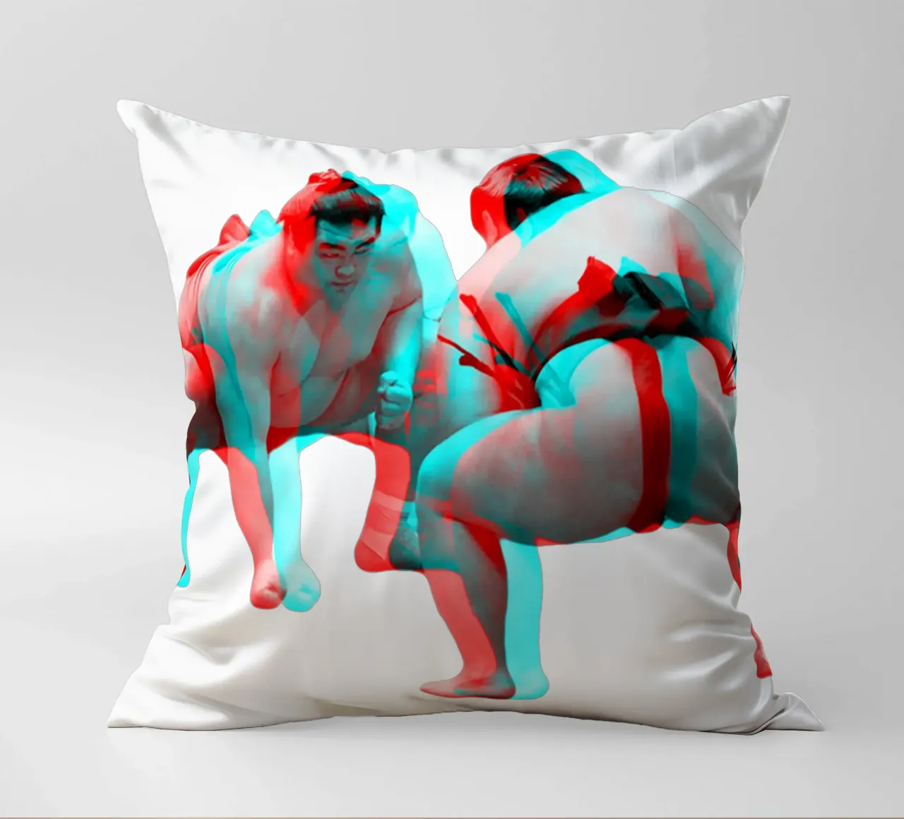 3D Sumo Wrestlers cuscino da MsGonzalez