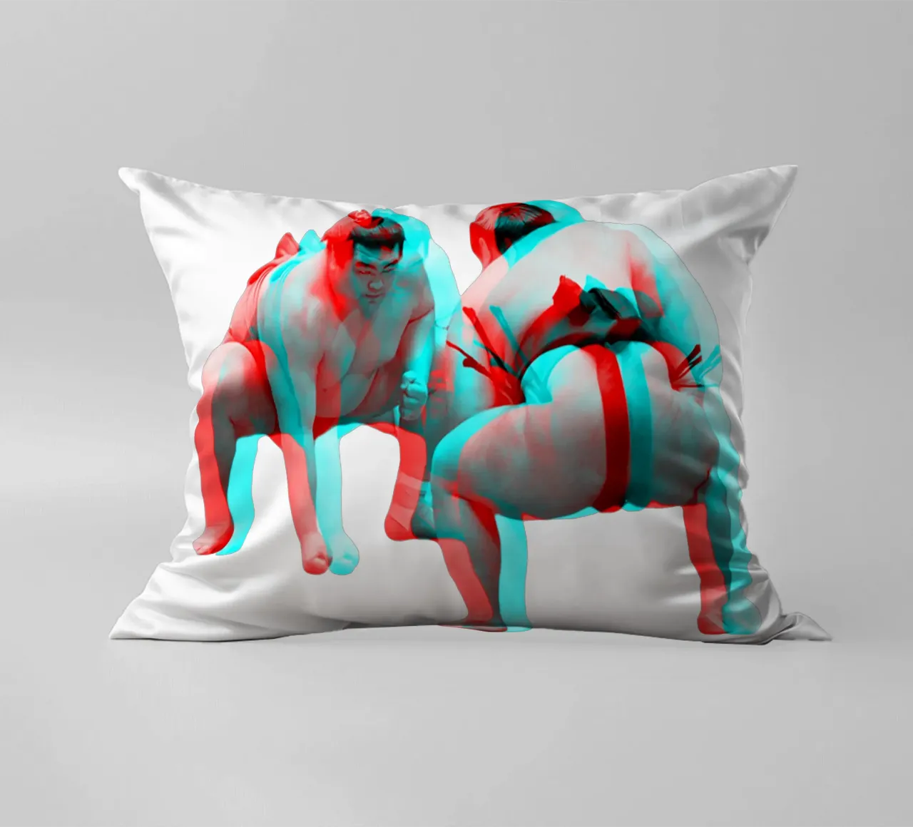 3D Sumo Wrestlers cuscino da MsGonzalez