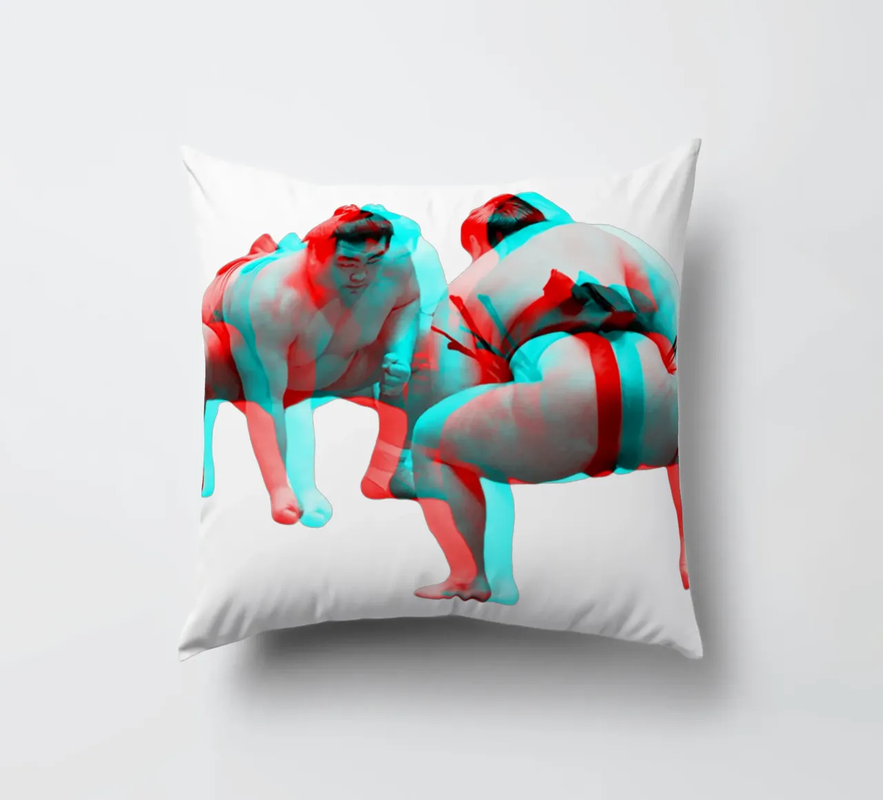 3D Sumo Wrestlers cuscino da MsGonzalez