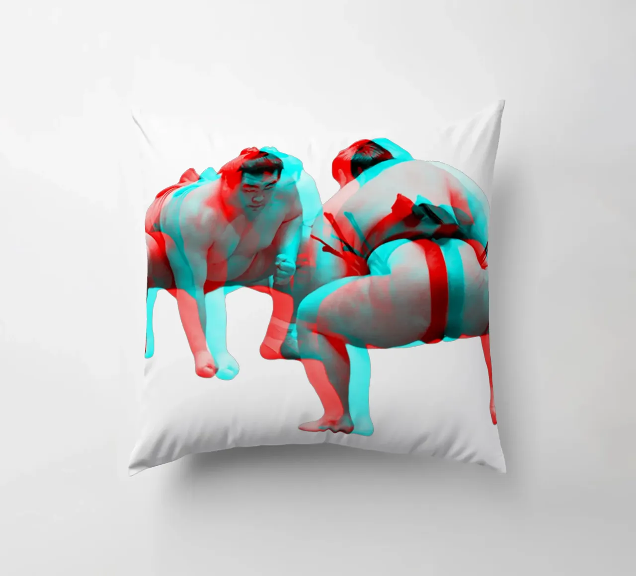 3D Sumo Wrestlers cuscino da MsGonzalez